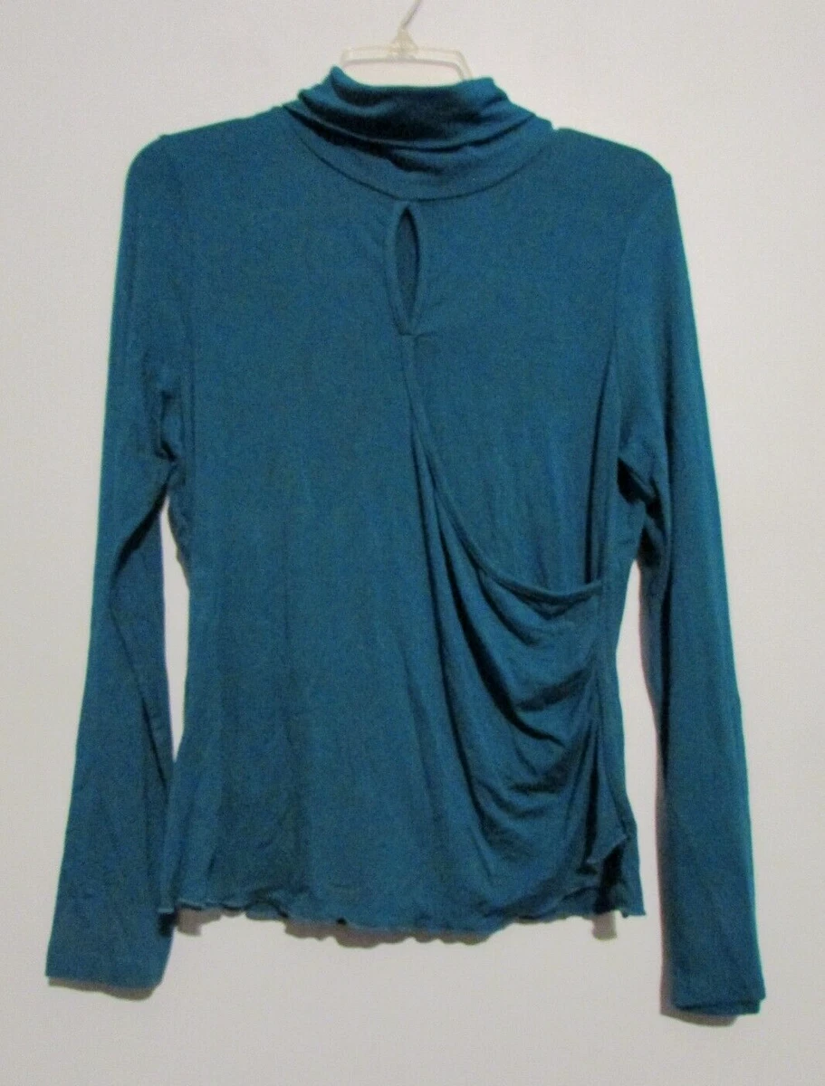 Dark teal shop turtleneck