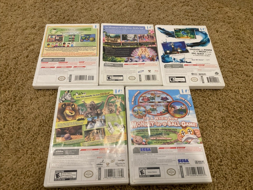 Nintendo Wii Game Lot eBay