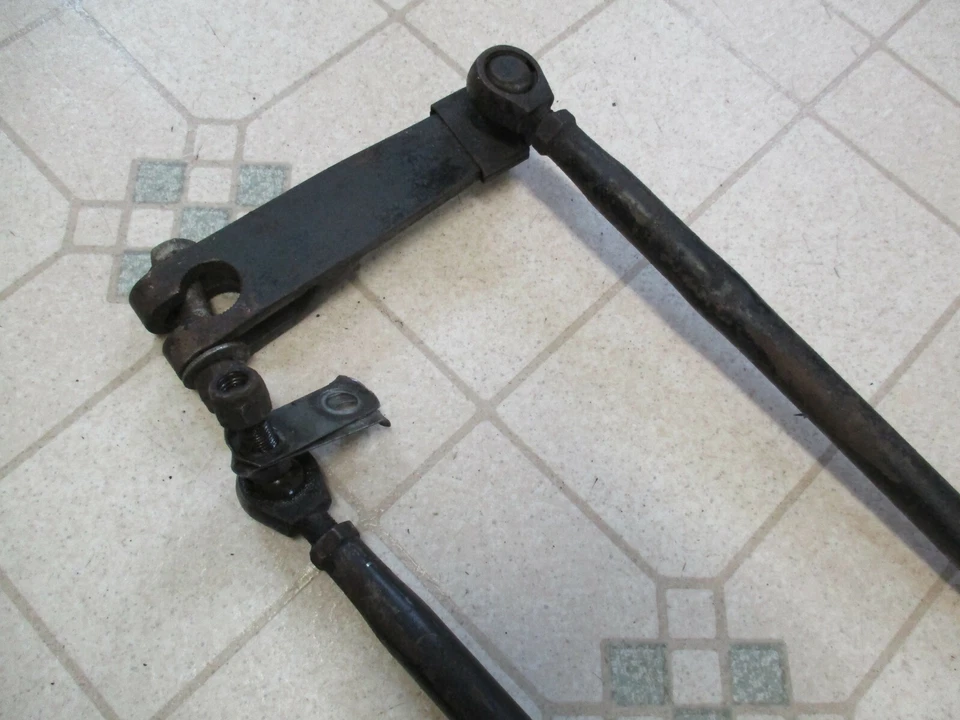 Vintage 73 Ski Doo TNT 294 Snowmobile Steering Rods Spindle Arms Silver Bullet 1 - Image 4 of 4