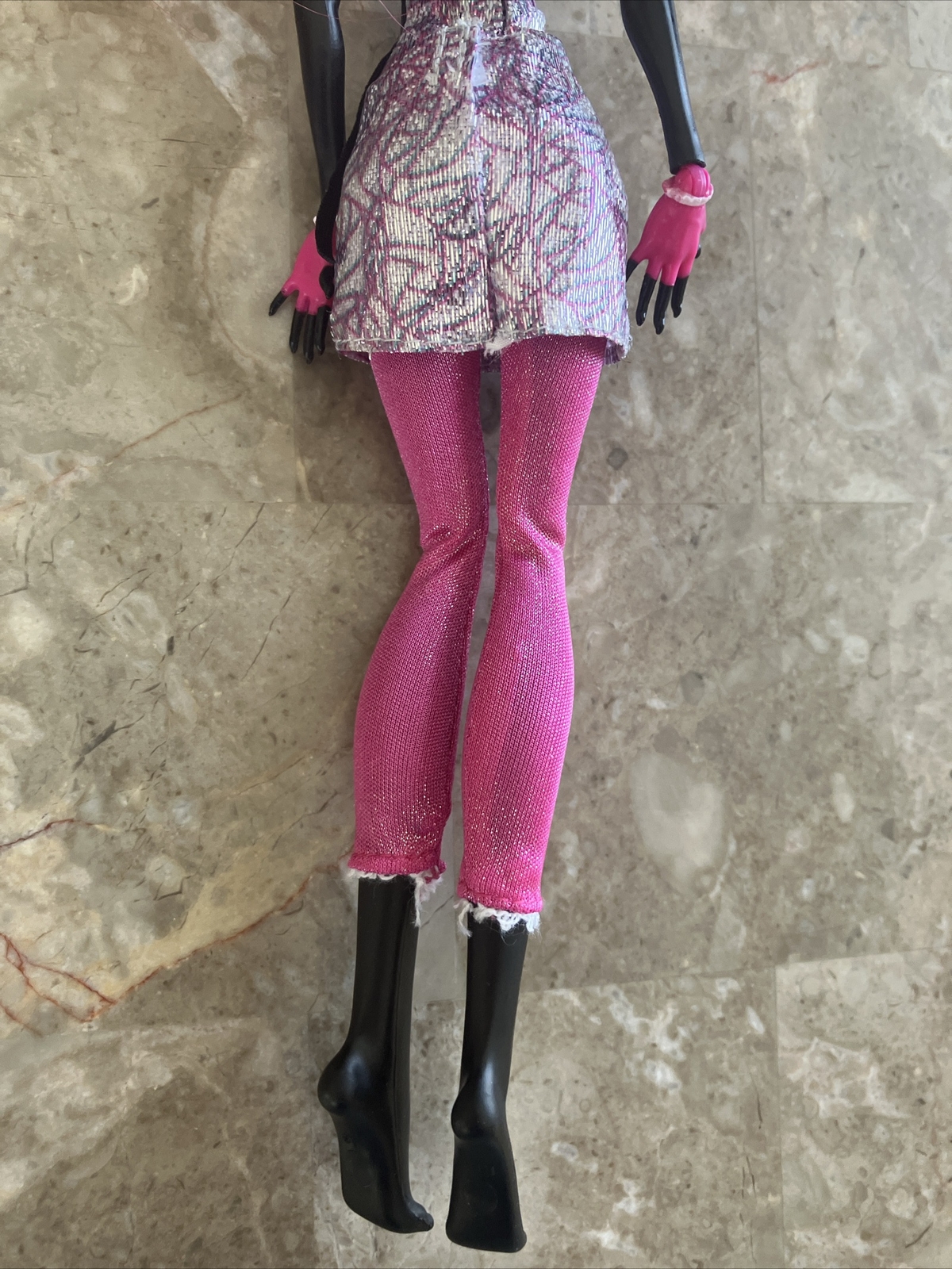 Monster High Catty Noir Scaremester Doll Mattel Incomplete 2014 Missing Tail