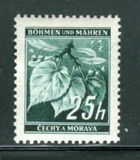 BOHEMIA & MORAVA GERMANY STAMP WWII OCCUPATION MINT HINGED LOT 17835