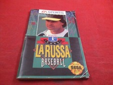 Tony LaRussa Baseball Sega Genesis Instruction Manual Booklet ONLY La Russa