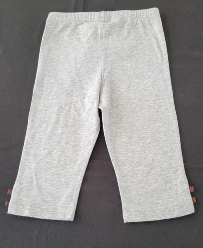 NWT New Gucci kids gray or navy leggings with bows on bottom 4y 5y 6y 8y 10y - Picture 3 of 13