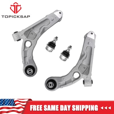 Front Left Right Lower Control Arms Ball Joints Kit for 2014-2018 Jeep Cherokee