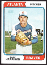 1974 Topps Baseball #298 Roric Harrison VG-EX