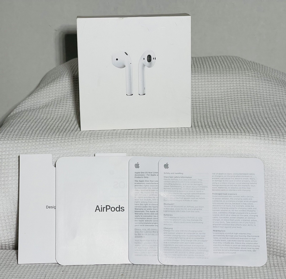 Apple Airpods1  箱あり Apple AirPods 1st Generation BOX ONLY | eBay