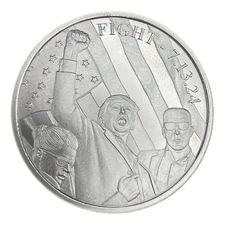 Fight! - 1 oz .999 Fine Silver Round