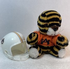Vintage Auburn Tigers Football Helmet Shirt Plush Toy Collegiate
