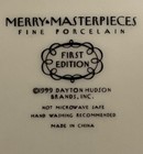 Merry Masterpieces “More to the Left” Dinner Plate Replacement 1999 Daytons — photo 5