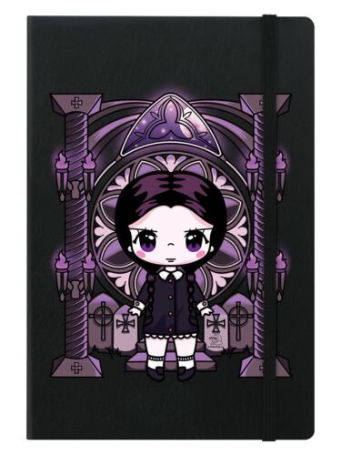 Mio Moon Miss Addams A5 Hard Cover Black Notebook - 第 1/1 張圖片