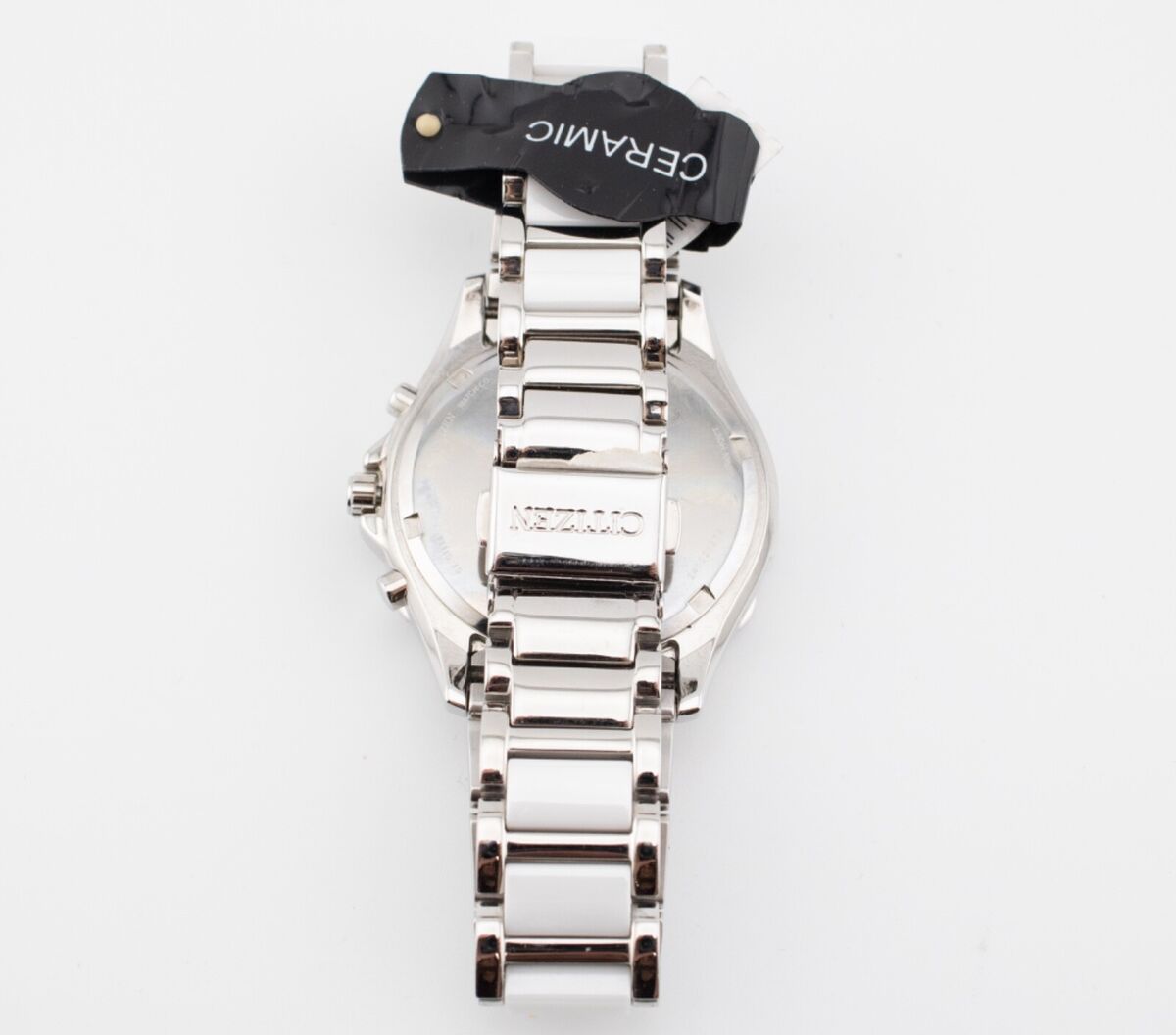 Citizen FB1230-50A Chandler White Ceramic Band Diamond Citizen FB1230-50A Chandler White Ceramic Band Diamond