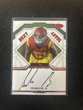 SOLOMON BYRD 2024 SAGE RC AUTO Red Next Level Signatures USC 7th Texans