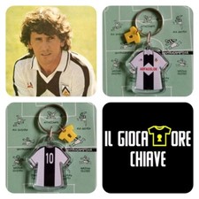 IL GIOCATORE CHIAVE.Portachiavi,pendente maglia Udinese Zico 1983/84.