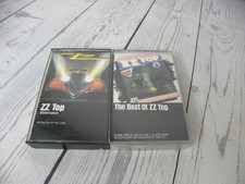 Best of ZZ Top Eliminator Vintage Lot of 2 Cassette Tapes