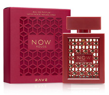 Rave Now Rouge By Lattafa Eau de Parfum Spray Perfume for Women 3.4 fl oz 100 ml