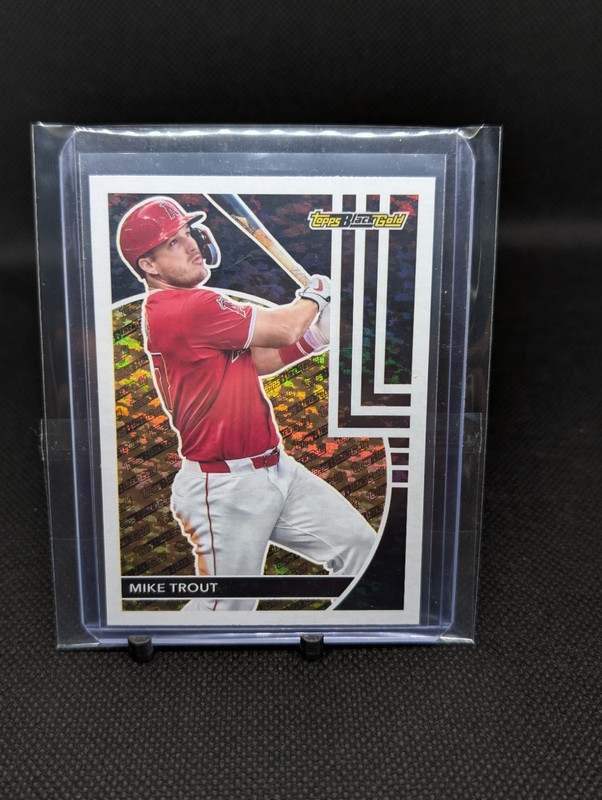 2024 Topps Update Mike Trout Black Gold #BG-2 Angels