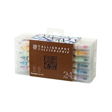 ZIG Calligraphy Marker 24 Pen Set