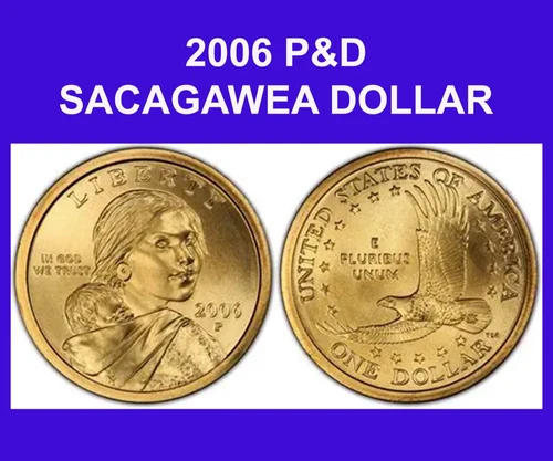 2006-P Sacagawea Dollar — photo from the most recent tracked eBay sale