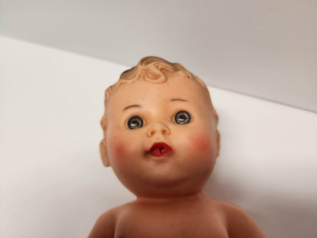 Vintage Tod-L-Tot Light Skin, Soft Plastic Naked Doll 10" The Sun Rubber Co