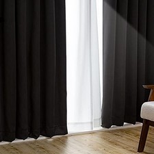 Iris Plaza 99.99 Light Blocking Curtains Width 100 x Length 210cm Grade 1 Light