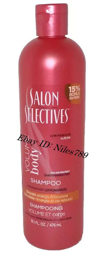 Champú 3 botellas Salon Selectives Color Protect Boost Fullness Volumen 16 oz Ea - Imagen 2 de 3