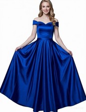 Royal Blue Long Prom Dress Pageant Wedding Ball Gown In Stock Size6,8,10