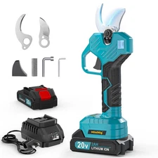 Cordless Pole Pruning Shears Compatible with Makita 18V Battery: 1.5-2 Inch C...