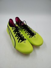 Puma Mens Sz 7.5 KING ULTIMATE FG/AG Phenomenal Pack Lime Soccer Cleats  O2-C4 