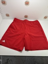 adidas Boy's AEROREADY Graphics Short, Pure Ruby, Large NWT