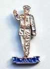 YOUNG CITIZEN VOLUNTEERS "YCV"  WW1 36th Ulster Division Enamel Pin Badge - RARE