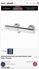 Bristan Frenzy Cool Touch Bar Shower Valve Only - Chrome (FZSHXVOCTFFC)