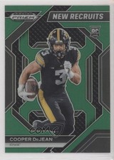 2024 Panini Prizm Draft Picks New Recruits Green Cooper DeJean #NR-CDN 1i3j