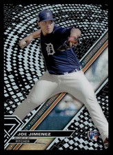 2017  Topps High Tek #HT-JJ JOE JIMENEZ Blackout Rookie Detroit Tigers