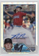 2023 Topps Chrome Logofractor Edition Auto Max Meyer #RCA-MM Auto 0m7x