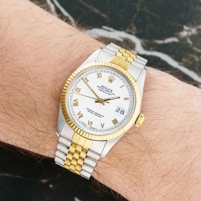 Rolex Datejust - Ref. 16013 - 36mm Stainless Steel & Yellow Gold