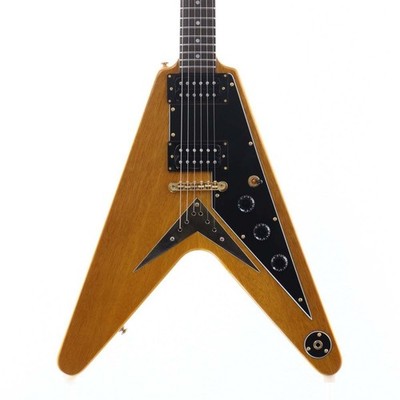 Epiphone 1958 Korina Flying V Natural w/soft case USED