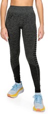 Compressport Winter Womens Running Tights Black Thermal Run Breathable Sports