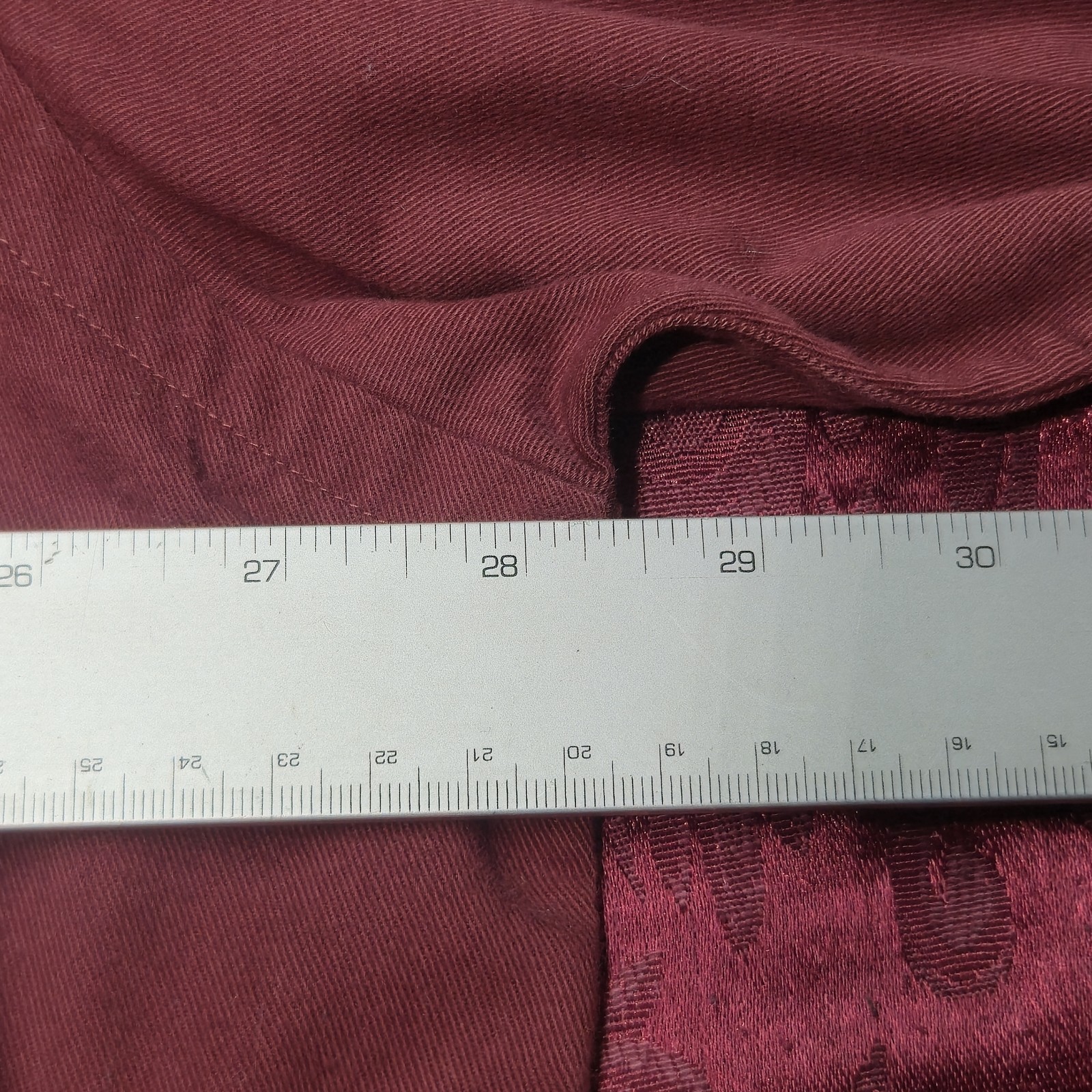 Nautica Men's Long Sleeve Button Down Shirt Maroon Red Size XXL image 8
