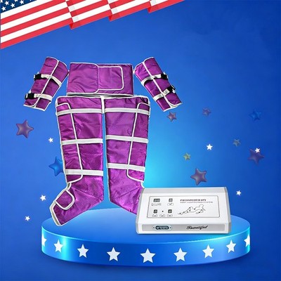Air Pressure Pressotherapy Lymphatic Drainage Slimming Suit Body Massager Device