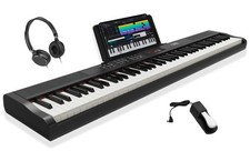 STRICH 88 Key Digital Piano Full Size Electric Keyboard with Semi-Weighted Se...