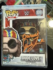 Funko Pop WWE #109 Dude Love – Hand Signed by Mick Foley – Autographed + COA