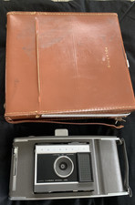 Vintage Polaroid Land Camera Model J66 with Leather Case