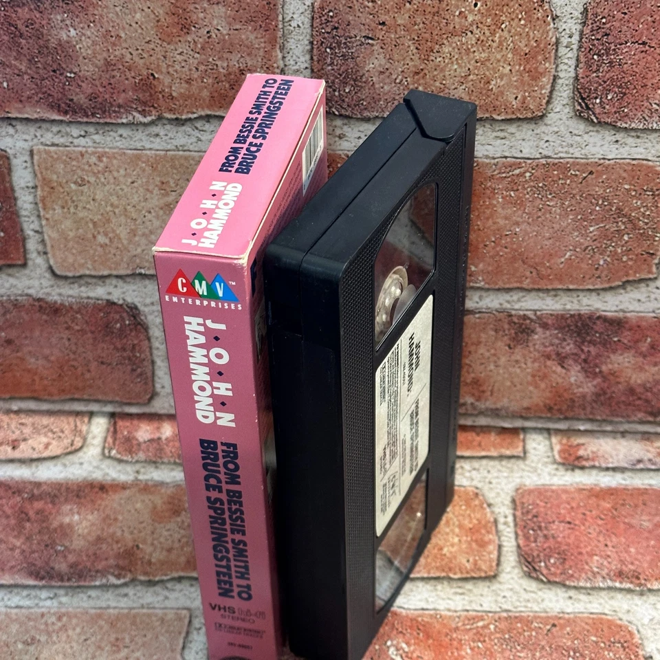 John Hammond VHS Used From Bessie Smith To Bruce Springsteen Music Bio Foto 3 de 3