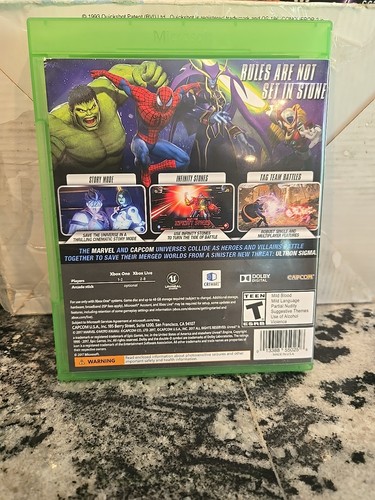 Marvel vs. Capcom: Infinite (Microsoft Xbox One, 2017) Tested Working - Picture 3 of 10