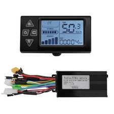 Kit Contrôleur et Affichage Brushless 36V 48V pour Vélos Électriques 26A 500W