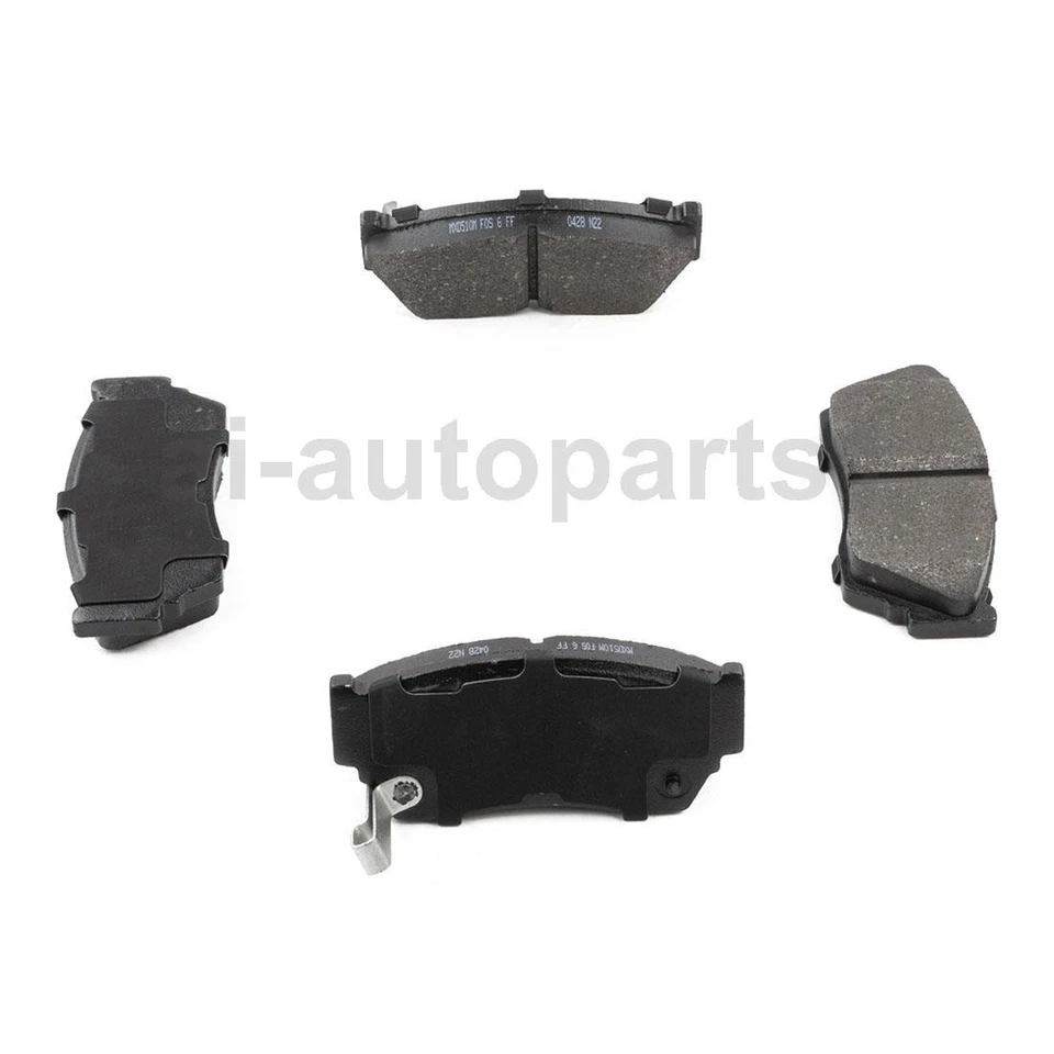 For Nissan Tsuru 1995 1996 1997 1998 - 2017 Front Brake Rotors + Brake Pads Kit - Image 2 of 4