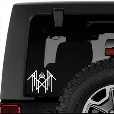 TOKEN SYMBOL CAR WINDOW DECAL VINYL DECAL STICKER ST SLEEP