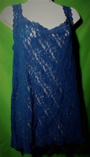 NEW HANKY PANKY 1390LX MDNT PLUS SIZE SIGNATURE MADE IN USA LACE CAMISOLE 3X