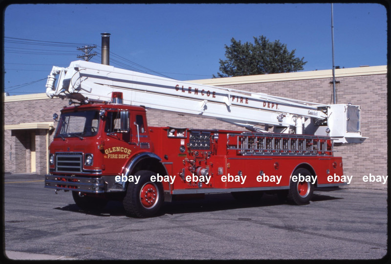 Glencoe MN International General Safety 65' Snorkel Fire Apparatus Slide