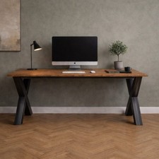 X Frame Bespoke Custom Office Desk Made to Measure